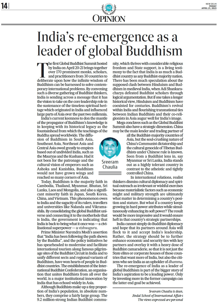 India’s Re-Emergence as a Leader of Global Buddhism