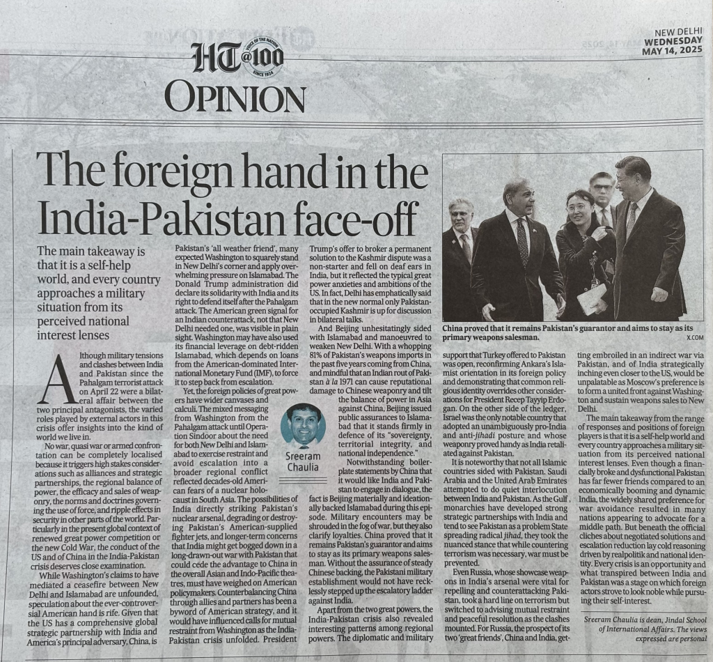 The Foreign Hand in the India-Pakistan Face-Off